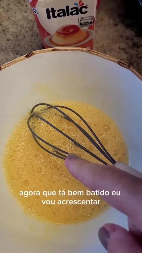 Etapa do preparo de Cocada de forno na publica&ccedil;&atilde;o original