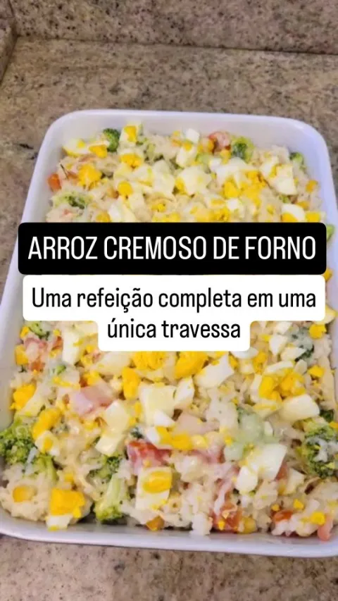 Imagem original de Arroz de forno com frango e br&oacute;colis na publica&ccedil;&atilde;o de Andressa Marino