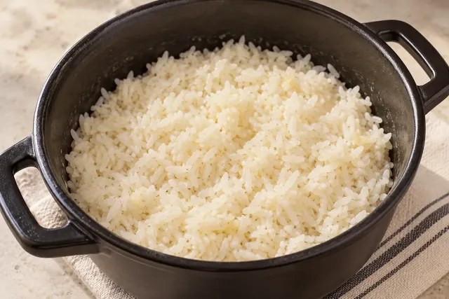 Arroz branco soltinho &mdash; sugest&atilde;o de apresenta&ccedil;&atilde;o