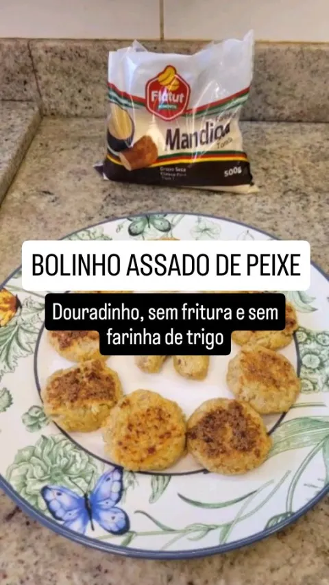 Imagem original de Bolinho de peixe com couve-flor no forno na publica&ccedil;&atilde;o de Andressa Marino