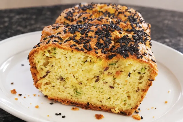 P&atilde;o de abobrinha com farinha de trigo &mdash; sugest&atilde;o de apresenta&ccedil;&atilde;o