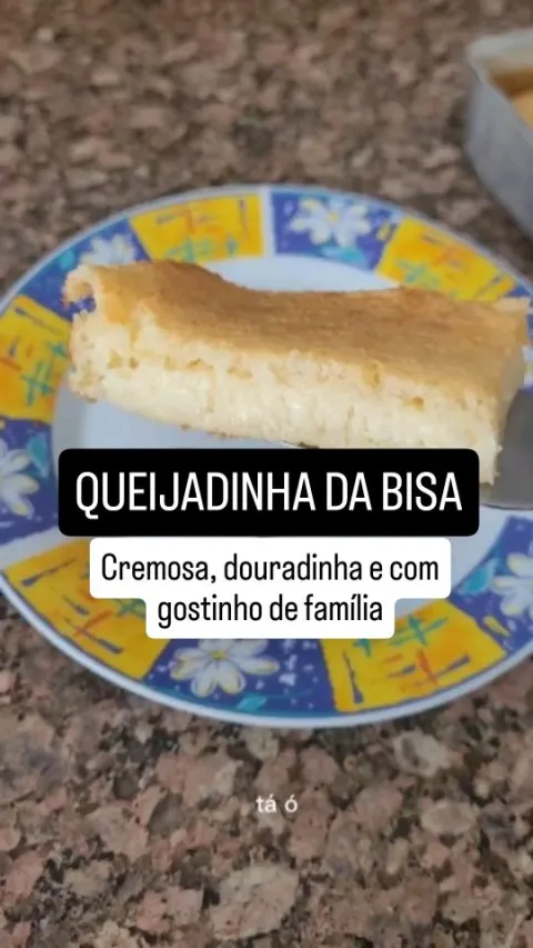 Imagem original de Queijadinha da Bisa no liquidificador na publica&ccedil;&atilde;o de Andressa Marino